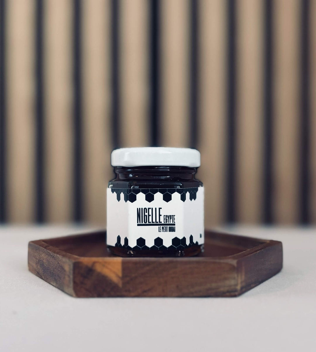 Pot de miel de nigelle d´Égypte 50g