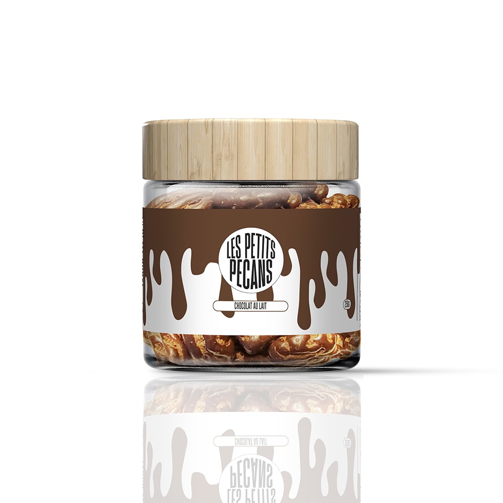 Noix de Pécan Enrobées au Chocolat au Lait - Les Petits Pécans
