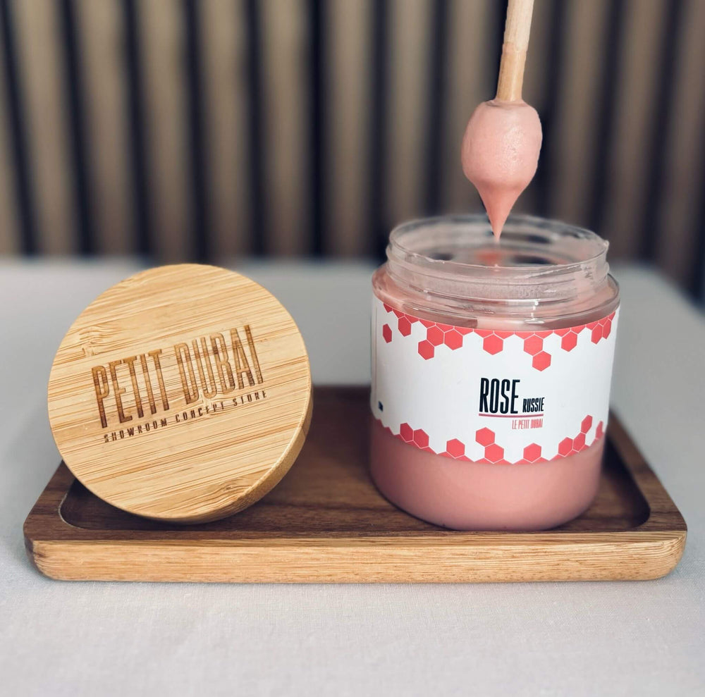 Miel-Rose-Russie-250g-coulant-Le-Petit-Dubai