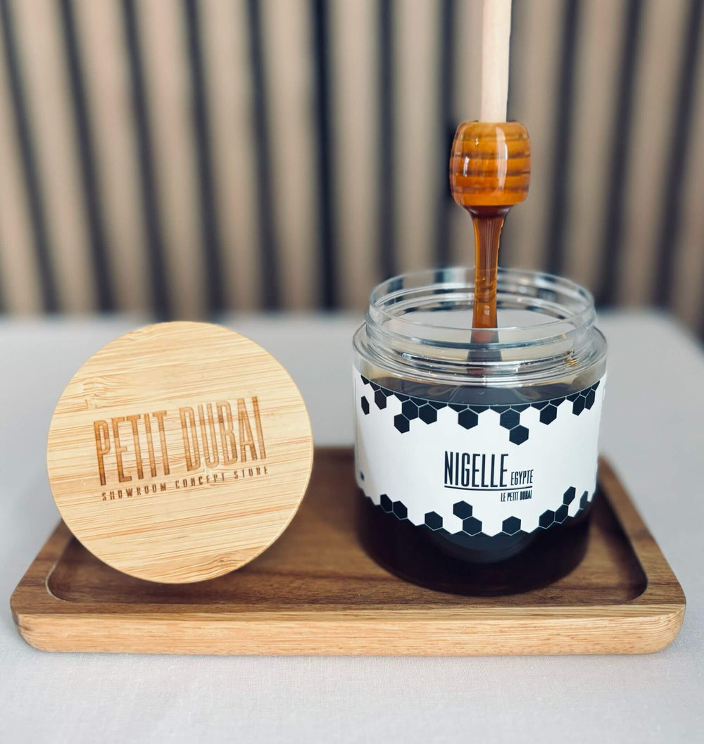 Miel-Nigelle-Egypte-250g-coulant-Le-Petit-Dubai