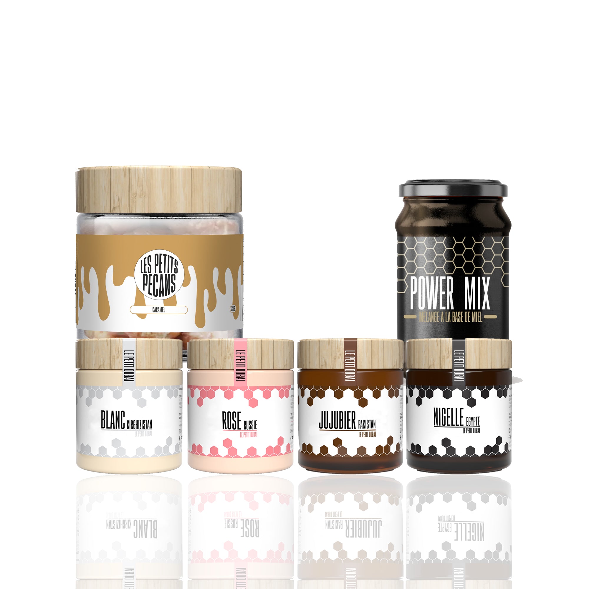 Pack Ramadan composé d'un pot de Powermix, d'une boite de Petits Pecans et d'un Pack Découverte